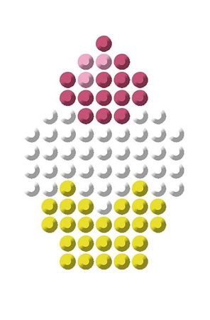 Zestaw kreatywny Cudowne kryształki Naklejki 7+, Janod