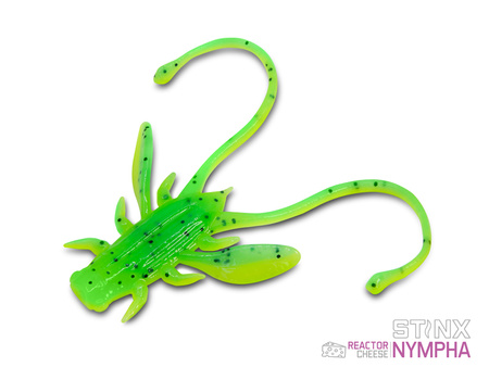 Sztuczna przynęta Delphin B! Stinx NYMPHA / 20 szt. 2.5cm / NEON Delphin (101005776)