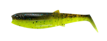CANNIBAL SHAD 12.5CM 20G CHARTREUSE PUMPKIN 4PCS Savage Gear (77156)