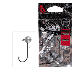 GŁÓWKI JIGOWE JAWS CLASSIC JIG BN 3gr - 1 - op.3 szt. MIKADO OMGJC-3-1-BN