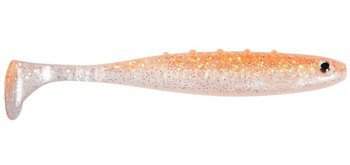 GUMA RIPPER Aggressor PRO 5"/12.5cm 2szt PEARL/CLEAR silver glitter orange glitter DRAGON CHE-AG50D-01-921