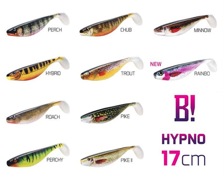 Sztuczna przynęta/guma BOMB! HYPNO / 2szt 17cm/3D HYBRID Delphin (690021702)