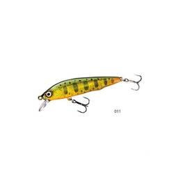 Wobler Cardiff Flügel Flat 5,0g 70mm 0-0,5m 008 Gold Yamame Float. Shimano (59VZNM70T07)