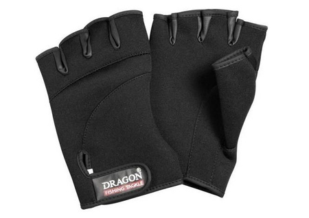 Rękawiczki neoprenowe 5-finger cut czarne DRAGON TCH-RE-01-008