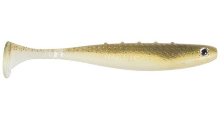 GUMA RIPPER Aggressor PRO - COFFEE CREAM 3"/7.5cm 4szt CLEAR/MOT.OIL red/green glitter DRAGON CHE-AG30D-20-790