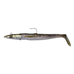 SANDEEL V2 21.5CM 140G GREEN SILVER 2+1 Savage Gear (74188)