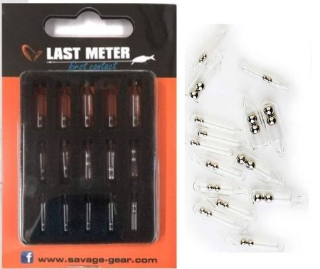 Szklana grzechotka do gum Savage Gear S ,M, L 15szt. (48817)