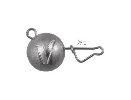 V-Point - główka/cięzarek spinningowy z agrafką 3 szt. agrafka wygięta Italian 25 g DRAGON PDF-599-250-001
