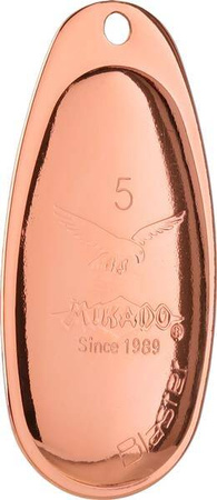 BŁYSTKA OBROTOWA - BLASTER Z CHWOSTEM 00 - MIEDZIANA / M - op.1szt. MIKADO PMBC-OBL-00-M