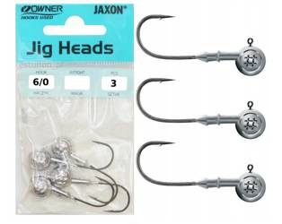 (R) GŁÓWKA JIGOWA HAK OWNER BIG GAME #6/0 16G BC op.3szt. JAXON GJ-OG6/016BC