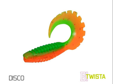 Sztuczna przynęta/guma Delphin TWISTA UVs/ 5szt 8cm/GREENCH Delphin (101003905)