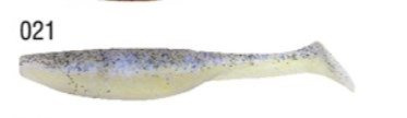 GUMA, RIPPER SLIM SHAD 10cm 021 OP.5SZT KONGER UV01 332002021