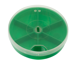 PUDEŁKO 6-KOMOROWE 7X7X2CM 5X1SZT JAXON RR-AB001