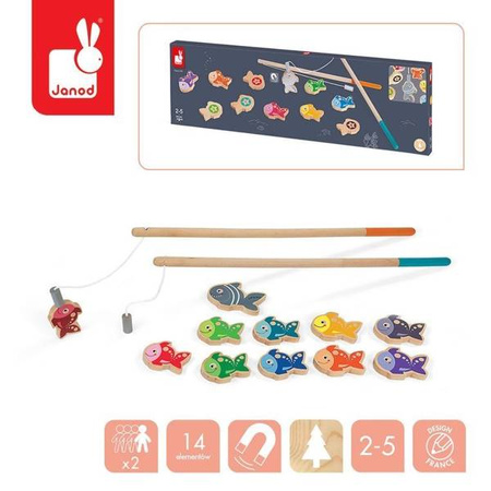 Rybki zestaw magnetyczny, Janod