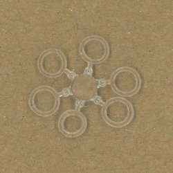 Lateksowe kółko do montażu przynęt, 0,6cm, 3szt Robinson 94-KM-003