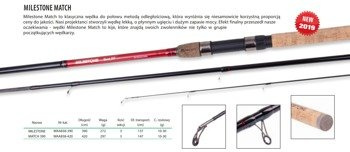 WĘDKA MILESTONE MATCH 420 c.w. 10-30g MIKADO WAA838-420