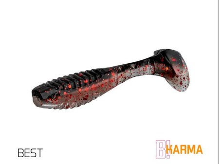 Sztuczna przynęta/guma Delphin KARMA UVs / 5szt 8cm/BERRY Delphin (101003837)