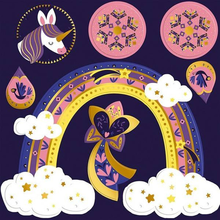 Zestaw kreatywny Brokat i blask Łapacz snów 7+, Janod