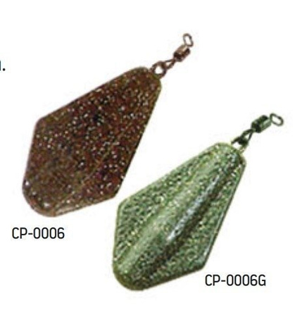 CIEŻAREK KARPIOWY TRAPEZ Z KRĘTLIKIEM BRĄZOWY 20G 10X3SZT JAXON CP-0006020