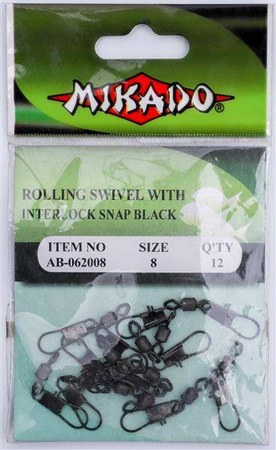 KRĘTLIK Z AGRAFKĄ TYPU  INTERLOCK ROZ. 8-18 MIKADO H200-052-M