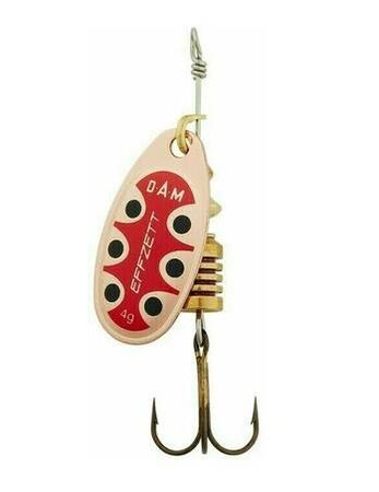BŁYSTKA OBROTOWA EFFZETT STANDARD SPINNER COPPER BLACK DOT ROZMIAR 2 - 5g DAM 5131502