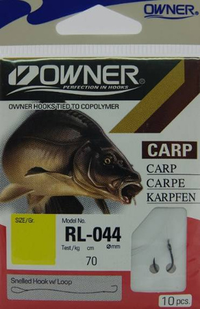 (R) HACZYKI KARPIOWE OWNER RL044 ISEAMA 1+PRZYPON 0,30 1X9SZT HO-RL04401