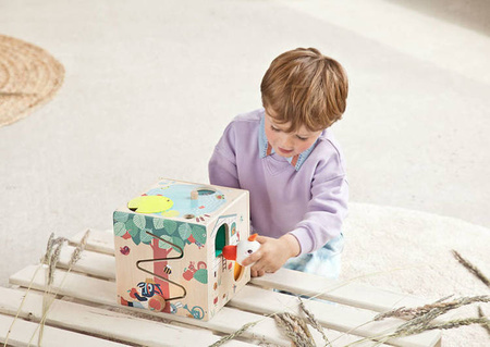 LILLIPUTIENS Drewniana kostka wielofunkcyjna Farma 12 m+