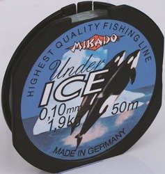 ŻYŁKA UNDER ICE 0.08mm\1.20kg\25m - op. 10szp. MIKADO ZJA-008-P