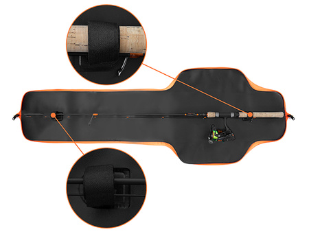 Pokrowiec na wędki Delphin SpinCASE EVA 115cm Delphin (101006181)