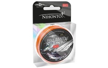 PLECIONKA NIHONTO FINE BRAID  014 ORANGE 15M
