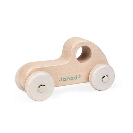 Drewniane pojazdy Sweet Cocoon, opakowanie zbiorcze 8 sztuk (3 modele: 3+3+2), Janod