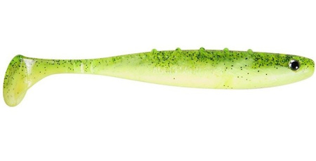GUMA RIPPER Aggressor PRO - GREEN CACTUS 3"/7.5cm 4szt SUPER YELLOW/CLEAR black glitter DRAGON CHE-AG30D-41-950