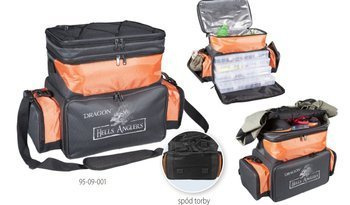 Torba spinningowa  HELLS ANGLERS   z pudeł. i cooler'em DRAGON CHR-95-09-001