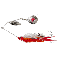 DA'BUSH SPINNERBAIT 18CM 42G SINKING RED HEAD SILVER Savage Gear (72619)