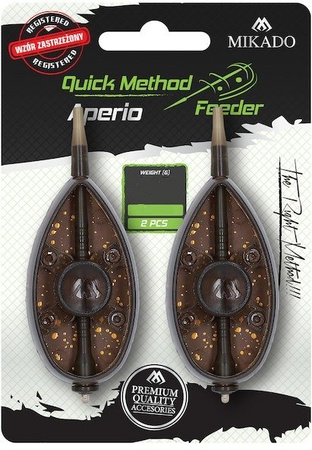 KOSZYCZEK METHOD FEEDER APERIO Q.M.F. SYSTEM L 40 g - op.2szt MIKADO AMFA-QMF-2L-40