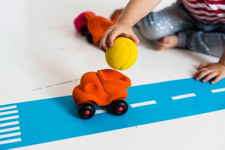 Rubbabu Wywrotka sensoryczna pomarańczowa (uzupełnienie asortymentu B – indeks 20319)