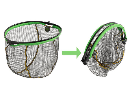 Pływający kosz podbieraka REAXE FloateR FoldROUND 50x40cm Delphin (101004853)