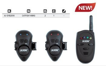 ELEKTRONICZNY SYGNALIZATOR BRAŃ NA SUMA - ZESTAW JAXON CATFISH VIBRO 2+1 JAXON AJ-SYB201X