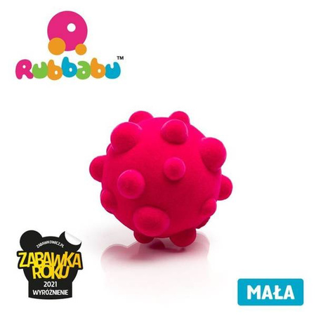 Rubbabu Zestaw 6 małych sensorycznych piłek (opakowanie zbiorcze 48 sztuk)