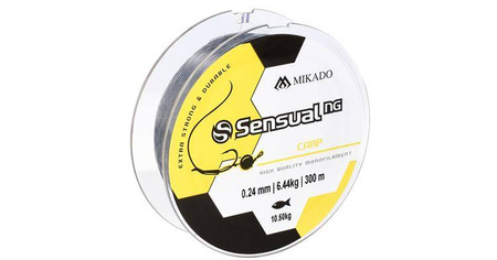 ŻYŁKA - SENSUAL N.G. CARP 0.33mm/21.5kg/300m - TRANSPARENTNA - op.1szp.