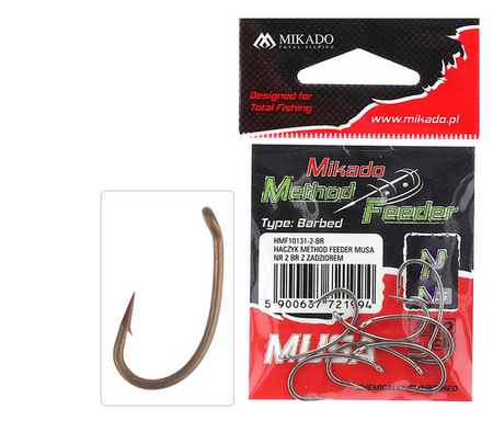 HACZYK DO METODY - MF MUSA Nr 12 BR - op.10szt MIKADO HMF10131-12-BR