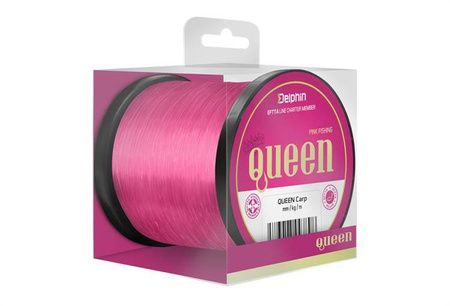 ŻYŁKA KARPIOWA QUEEN Carp / różowa 0,28mm 5,9kg 600m Delphin (101002809)