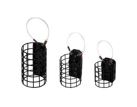 Druciany koszyczek okrągły, veľ. L / 2szt 40g Delphin (930150040)