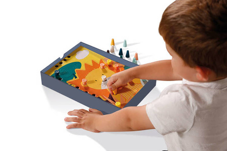 Układanka drewniana mozaika Zwierzątka 3+, Janod