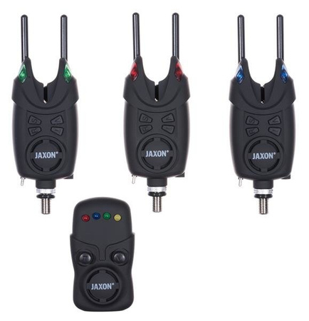 ZESTAW SYGNALIZATORÓW ELEKTRON. JAXON XTR CARP SENSITIVE ENERGY 3+1 JAXON AJ-SYB105X