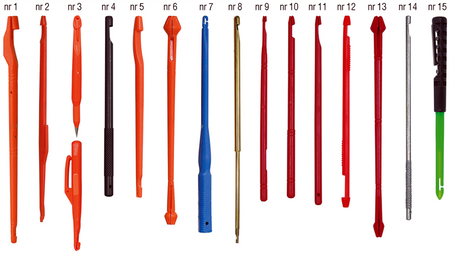 WYPYCHACZ PLASTIKOWY DWUSTRONNY NR.12 OP.10SZT KONGER 960000056