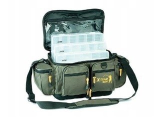 TORBA SPINNINGOWA Z USZTYWNIONYM DNEM+4 PUDEŁKA 50/25/20CM UJ-XTX09 JAXON