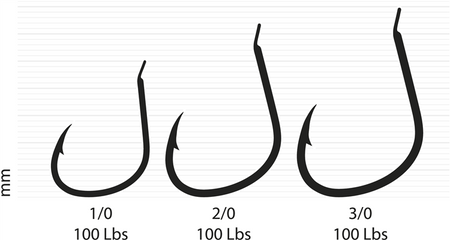 ASSIST HOOK JIG SLOW 1/0 100Lbs OP.2SZT K-5193 KAMATSU 519300010