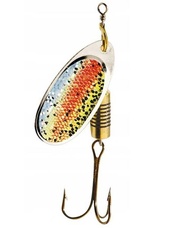 BŁYSTKA OBROTOWA ROZMIAR 5 - 12 GRAM SPINNER EFFZETT NATURE 3D RAINBOW TROUT DAM 5130112