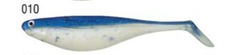 FLAT SHAD 12,5cm KOL. 10 BLUE GHOST OP.4SZT KONGER 338021010